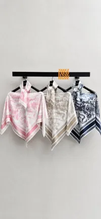 Dior Toile De Jouy Silk Poncho Pink – Image 4