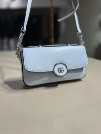 Gucci Cross Body Bag Baby Blue – Image 2