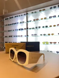 Burberry BE43 Cream Sunglasses – Image 2