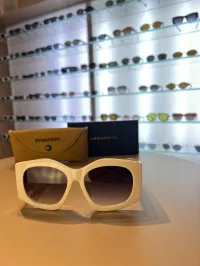 Burberry BE43 Cream Sunglasses – Image 6