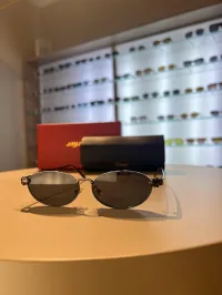 Cartier Signature Oval Sunglasses – Image 4