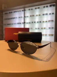 Cartier Signature Oval Sunglasses – Image 1