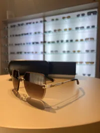 Chanel Rimless Brown Lenses – Image 2