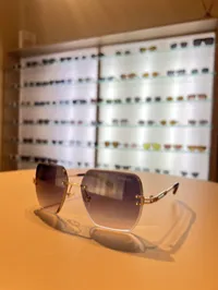 Chanel Rimless Purple Lenses – Image 5