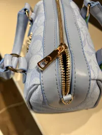 Coach Speedy Baby Blue Bag – Image 10