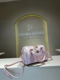 Coach Rowan Satchel Baby Pink Bag – Image 12