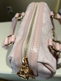 Coach Rowan Satchel Baby Pink Bag – Image 10