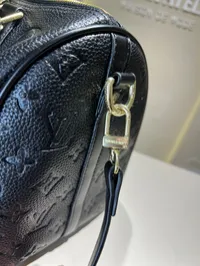 Louis Vuitton Speedy Bandouliere 25 Black Bag – Image 9
