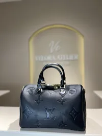 Louis Vuitton Speedy Bandouliere 25 Black Bag – Image 2