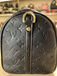 Louis Vuitton Speedy Bandouliere 25 Black Bag – Image 10