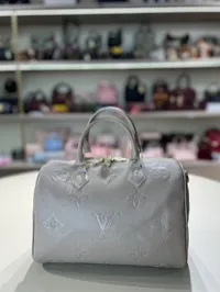 Louis Vuitton Speedy Bandouliere 25 Beige Bag – Image 6