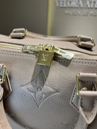 Louis Vuitton Speedy Bandouliere 25 Beige Bag – Image 9