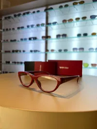 Prada PR A12V Red Cat Eye  – Image 1