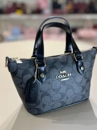 Coach - Mini Gallery Dark Gray & Black – Image 3