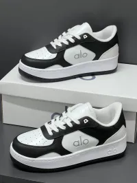 Alo Recovery Mode Black & White Sneakers – Image 4