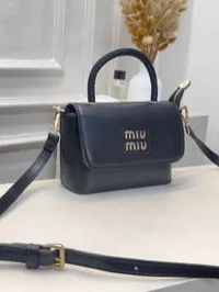 Miu Miu Crossbody Small Black Bag – Image 3
