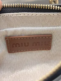 Miu Miu Crossbody Small Black Bag – Image 6