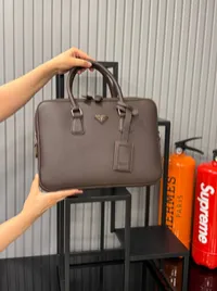Prada Saffiano Laptop Bag – Image 3
