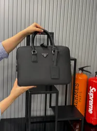 Prada Saffiano Laptop Bag – Image 7