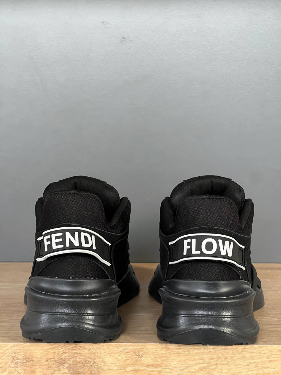 Fendi Flow Black Sneakers – Image 6