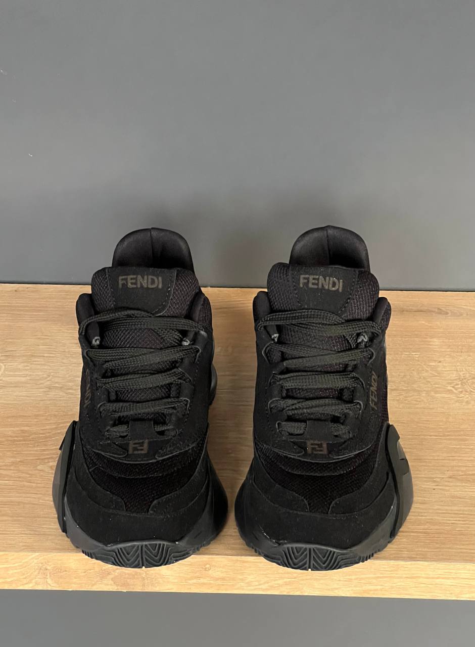 Fendi Flow Black Sneakers – Image 3