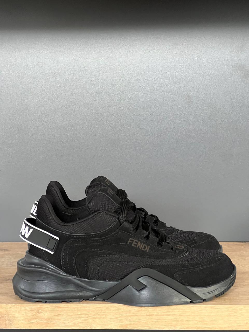 Fendi Flow Black Sneakers – Image 5