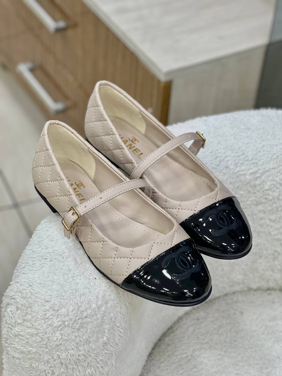 Chanel Mary Jane Flats – Image 2