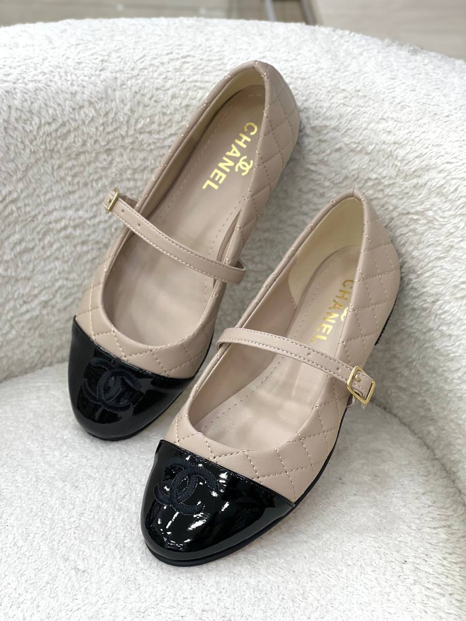 Chanel Mary Jane Flats – Image 5