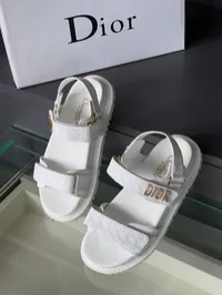 Dior White Sandals – Image 3