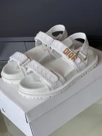 Dior White Sandals – Image 2
