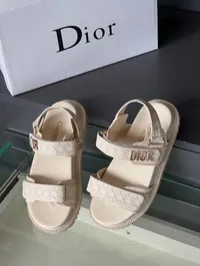 Dior Off White Sandals – Image 3
