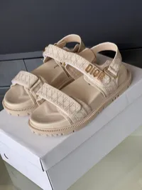 Dior Off White Sandals – Image 2