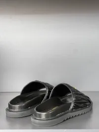 Miu Miu Matelasse Nappa Slippers  – Image 13
