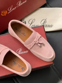 Loro Piana Pink Summer Walk Charm Flats – Image 2