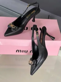 Miu Miu Slingback Heels – Image 4