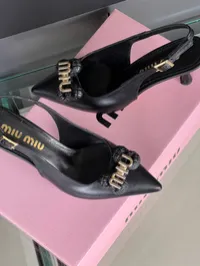 Miu Miu Slingback Heels – Image 5