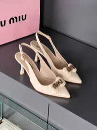 Miu Miu Slingback Heels – Image 9