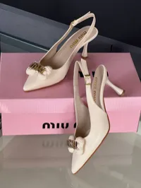 Miu Miu Slingback Heels – Image 10