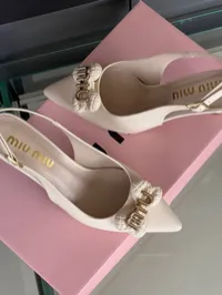 Miu Miu Slingback Heels – Image 11
