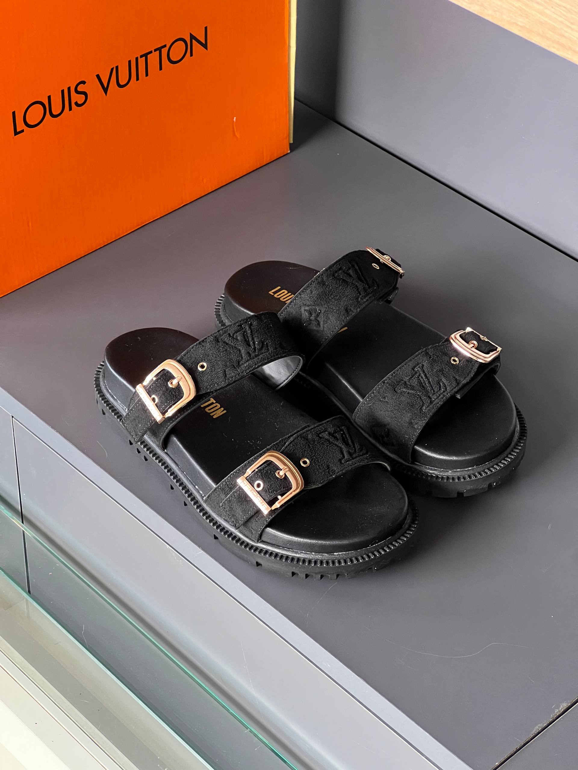 Louis Vuitton Bom Dia Mule Flat – Image 1