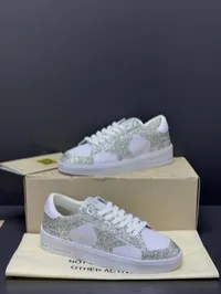 Golden Goose Stardan Silver Sneakers – Image 4