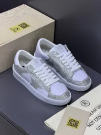 Golden Goose Stardan Silver Sneakers – Image 1