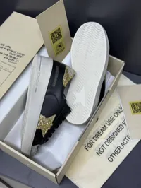 Golden Goose Stardan Black & Glitter Sneakers – Image 3