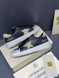Golden Goose Stardan Black & Glitter Sneakers – Image 4
