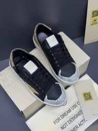 Golden Goose Stardan Black & Glitter Sneakers – Image 2