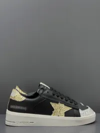 Golden Goose Stardan Black & Glitter Sneakers – Image 6