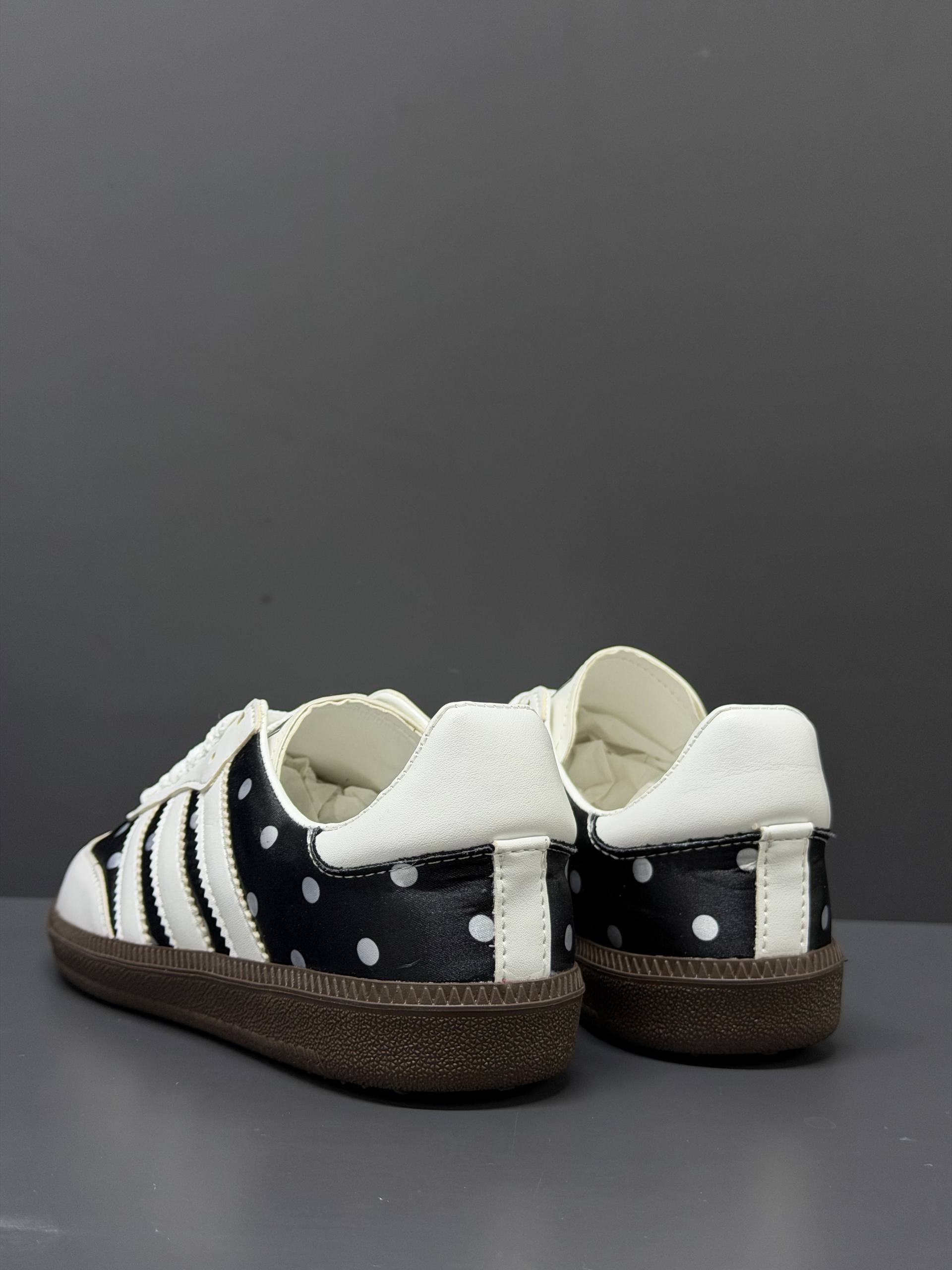 Adidas Samba White Polka Dot Sneakers – Image 8