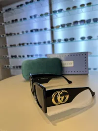 Gucci Black Sunglasses – Image 4