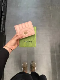 Gucci Leather Pink Wallet  – Image 1