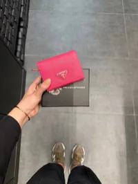 Prada Bi-Fold Saffiano Wallet – Image 2